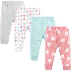 Elephants Pants Children's Clothing Luvable Friends Girl Basic Cotton Pants 4 -pack - Elephant (10132376)