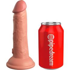 Pipedream King Cock Elite 6 Inch Silicone Dual Density Cock Light in stock