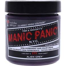 Manic panic hair color permanent Manic Panic High Voltage Semi-Permanent Hair Color Cream Alien Grey 118ml