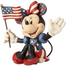 Jim shore disney Jim Shore Disney Traditions Minnie Patriotic Mini Figurine