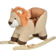 Cheap Rocking Horses Homcom Kids Rocking Animal Toy: Lion