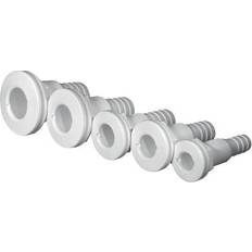 Trudesign gennemføring komposit hvid 1/2" -13mm