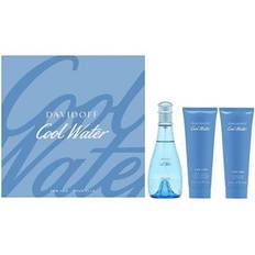 Davidoff Gift Boxes Davidoff Cool Water Eau de Toilette 3PCS Gift Set For Women 3 Fresh Women Spray Eau de Toilette See Description