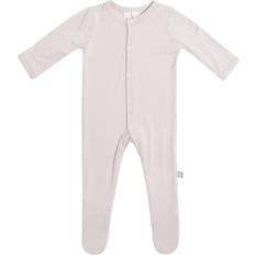 Beige Pajamases Children's Clothing Kytebaby Core Footie - Oat