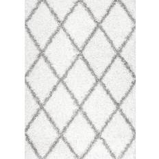 Carpets & Rugs Nuloom Shanna Shaggy Area Rug White 63x90"