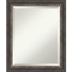 Amanti Art Bark Rustic Framed Wall Mirror 49.5x59.7cm