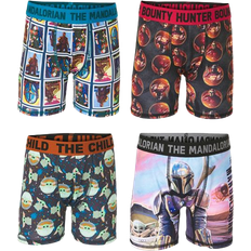 Boxer Shorts Disney Boy's Star Wars Boxer Briefs 4-pack - Blue Multi