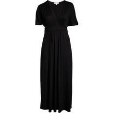 Kiyonna Vienna Maxi Dress Plus Size - Black Noir