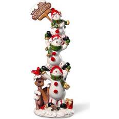 National Tree Company 12" Stacked Snowman Decoration 30.5cm