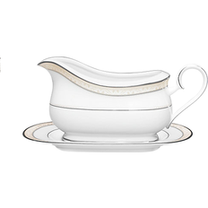 White Sauce Boats Noritake Montvale Platinum Sauce Boat 16fl oz