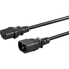 Monoprice 2Ft 16Awg Power Extension Cord Cable w/ 3 Conductor Pc/Mon_