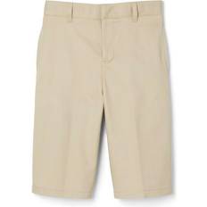 French Toast Boy's Flat Front Adjustable Waist Short - Khaki