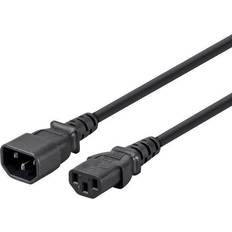 10 ft extension cord Monoprice 6454 10 ft. 16AWG Power Extension Cord Cable Black