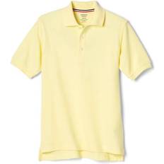 French Toast Boy's Short Sleeve Pique Polo - Yellow