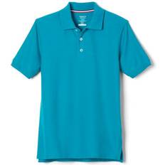 Turquoise Polo Shirts Children's Clothing French Toast Boy's Short Sleeve Pique Polo - Teal