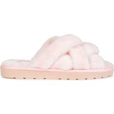 Faux Fur - Women Slides Journee Collection Quiet - Pink