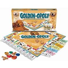 Late for the Sky Golden Retriever-opoly