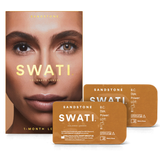 Lentes de Contacto Swati 1-Month Lenses Sandstone 1-pack