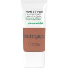 Dermatologically Tested CC Creams Neutrogena Clear Coverage Flawless Matte CC Cream #8.0 Amber