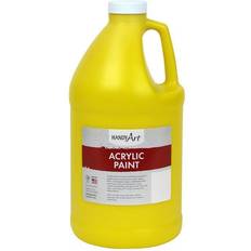 Yellow Acrylic Paints RPC102010 Half Gallon Acrylic Paint, Chrome & Yellow