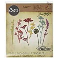 Sizzix Wildflowers Thinlits Dies By Tim Holtz