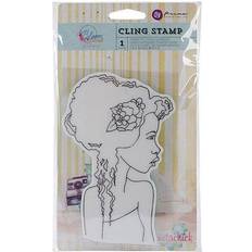 DIY on sale Bloom Cling Rubber Stamps 4"X6"-Girl Hope