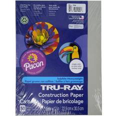 Paper,Const,9X12,Gray,50Sh Pk