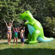 Outdoor Toys BigMouth Bmys-0004 Ginormous Inflatable Dinosaur Sprinkler, Green