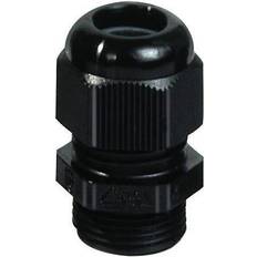 JACOB 50.632 PA/SW Cable gland with strain relief M32 Polyamide Black (RAL 9005) 1 pc(s)