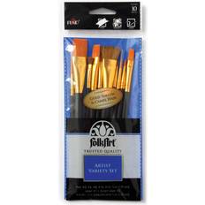 Plaid Brush Art Variety 10Pk