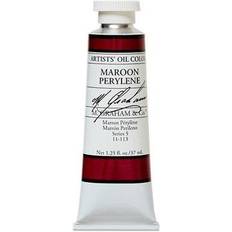 M. Graham M. Graham Artists' Oil Color Maroon Perylene, 37 ml tube