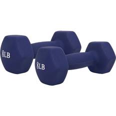 Sunny Health & Fitness Neoprene Dumbbell 8lb (PAIR)