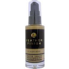 Feather Finish Matte Touch Moisturising Foundation 30ml, Ivory Beige 01