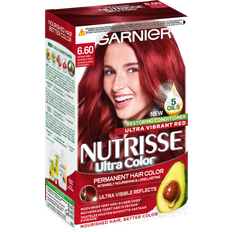 Röd hårfärg Garnier Nutrisse Ultra Color #6.60 Intense Red 60ml