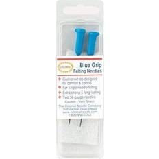 Colonial Needle Size 36 Blue Grip Felting Needles 2/Pkg