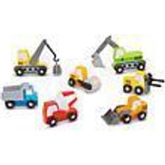 Melissa & Doug Wooden Construction Site Vehicles