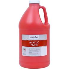 Handy Art RPC102035 Half Gallon Acrylic Paint, Vermilion