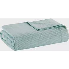 Blankets Madison Park Egyptian Blankets Green (228.6x228.6cm)