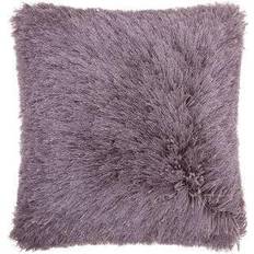 Mina Victory Yarn Shimmer Shag Complete Decoration Pillows Purple (50.8x50.8cm)