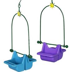 Exhart Hanging Basket Bird Feeder 2-pack