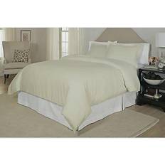 Percale Duvet Covers Pointehaven 300 Thread Count Duvet Cover White (213.36x167.64cm)