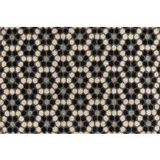 Plastic Entrance Mats Momeni ALO-10 Black 45.72x76.2cm