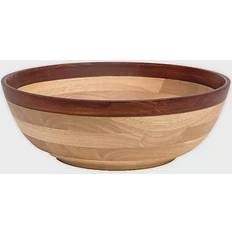 Wood Salad Bowls Lipper International Two-Tone Salad Bowl 31.1cm 4.4L