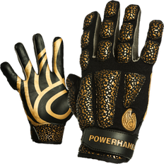 Oro - Uomo Guanti Powerhandz Basketball Anti-Grip Weighted Gloves