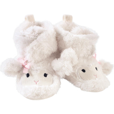 Girls - White Indoor Shoes Hudson Fleece Booties - Girl Lamb