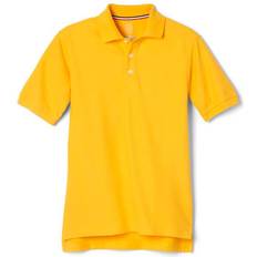 French Toast Boy's Short Sleeve Pique Polo - Gold