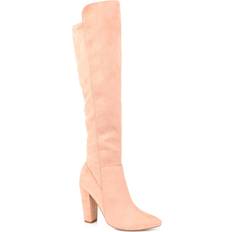 Journee Collection Dominga Medium Calf - Peach