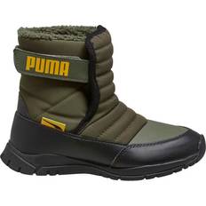 Puma Vintersko Puma Little Kid's Nieve Winter Boots - Grape Leaf/Saffron