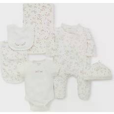 Little Me Girls' Vintage Rose Cotton Gift Set Baby