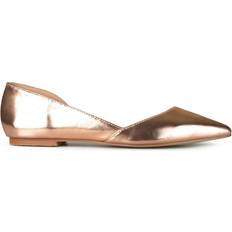 Gold - Women Ballerinas Journee Collection Cortni - Rose Gold